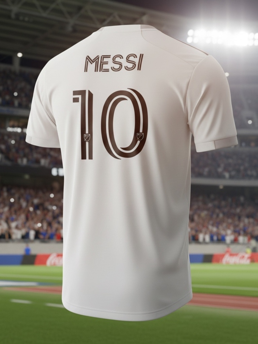 Adidas Inter Miami Lionel Messi #10 Jersey White Size Large NWT